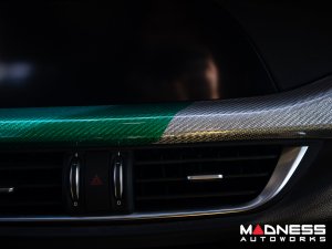 Alfa Romeo Stelvio Dash Trim Kit - Carbon Fiber - Italian Theme - Feroce Carbon Alfa Romeo Stelvio Dash Trim Kit - Carbon Fiber - Italian Theme - Feroce Carbon